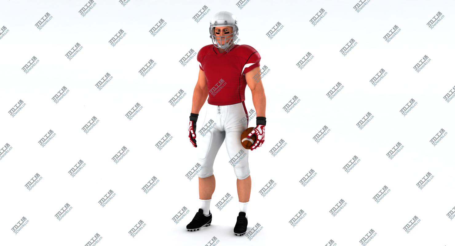 images/goods_img/20210319/3D model White American Football Player HQ 009/2.jpg